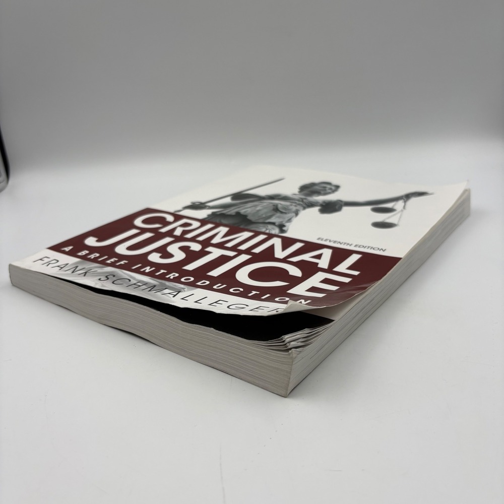 Criminal Justice A Brief Introduction 11th Ed Frank Schmalleger 9780133591316 - Picture 3 of 6